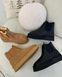 Уггі-челсі чорний шкіра 1385 фото 1