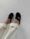Мʼякі шльопанці з закритим носком чорні замшеві 245 фото 1