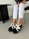 Кеди утеплені на липучці повністю натуральні чорні 1317 фото 4