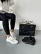 Дихаючі кросівки текстильні чорні 297 фото 4